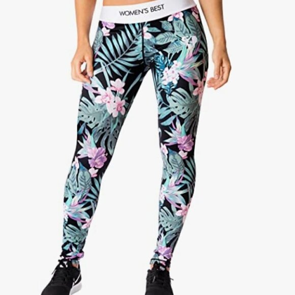 Women's Best Tropical Paradise High Performance Leggings Size XS - Picture 2 of 8
